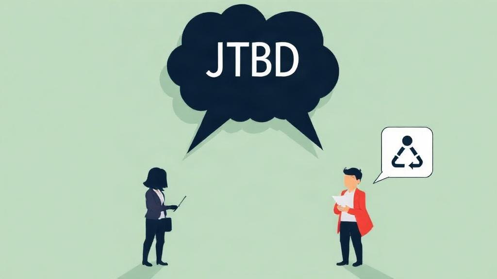 JTBD-подход: как понять настоящую задачу клиента, а не просто спросить его мнение. Как искать настоящую задачу через историю выбора JTBD-подход: как понять настоящую задачу клиента, а не просто спросить его мнение. Как искать настоящую задачу через историю выбора